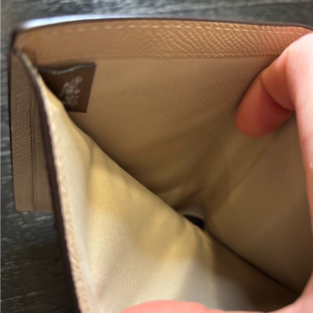 Coach Metallic Gold Women's Wallet - Picture 5 of 5